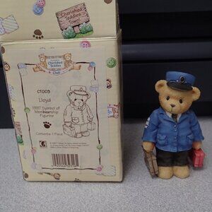 Cherished Teddies Lloyd 1997 Symbol of Membearship Figurine